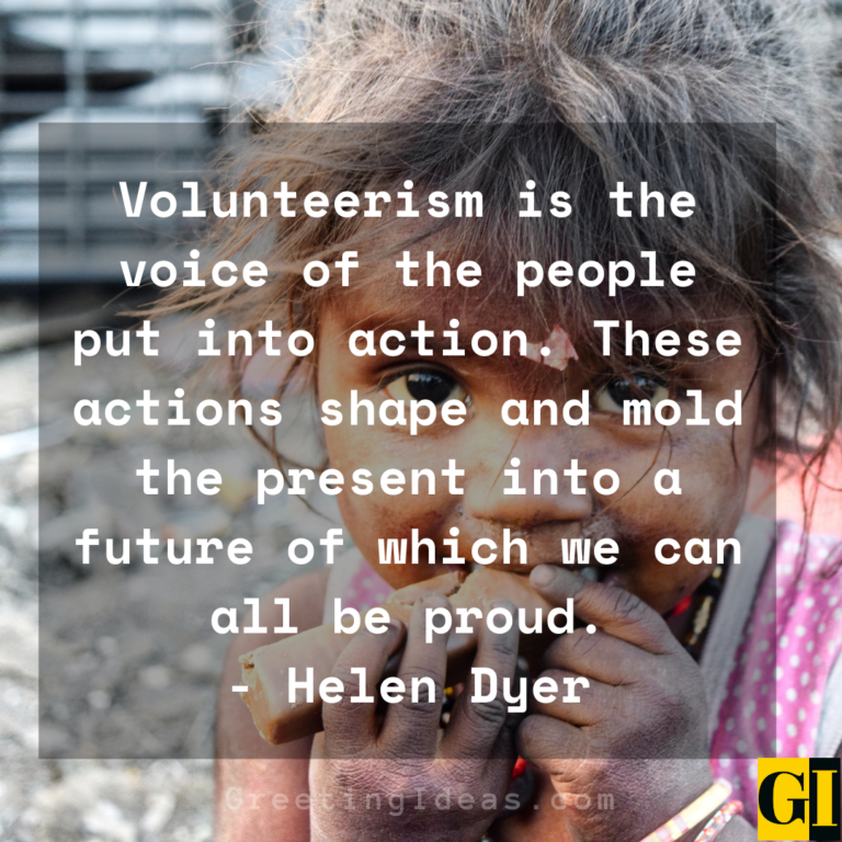 Inspiring Volunteering Quotes Community Service