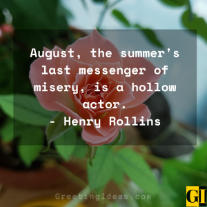 Welcome August Quotes Sayings Phrases And Images