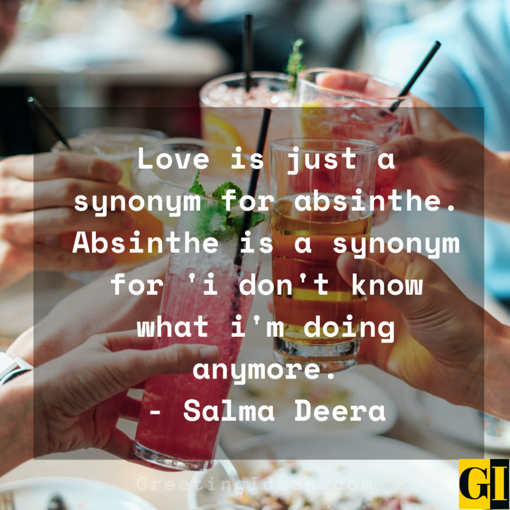 35 Best and Funny Absinthe Quotes and Sayings You Don't Know