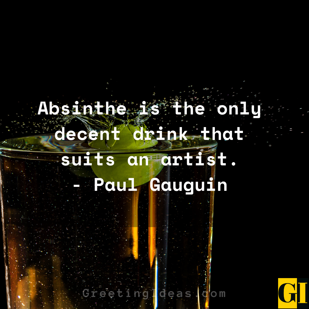 25 Best Green Fairy Absinthe Quotes From Poets And Artists