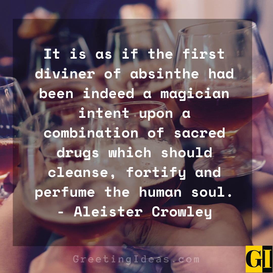 25 Best Green Fairy Absinthe Quotes From Poets And Artists
