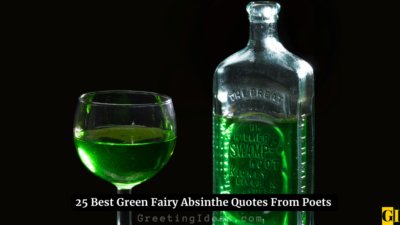 25 Best Green Fairy Absinthe Quotes From Poets