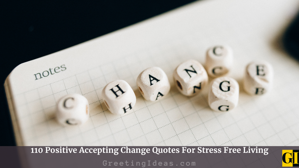 Accepting Change Quotes
