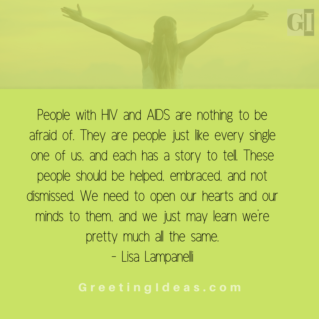 41 Motivating AIDS Quotes for Awareness World AIDS Day Quotes