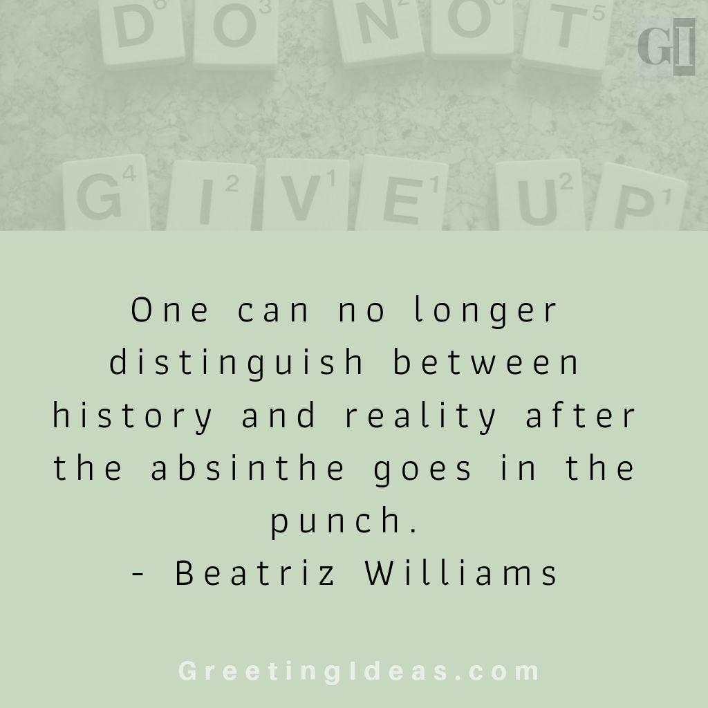 Famous and Funny Absinthe Quotes and Sayings You Don't Know