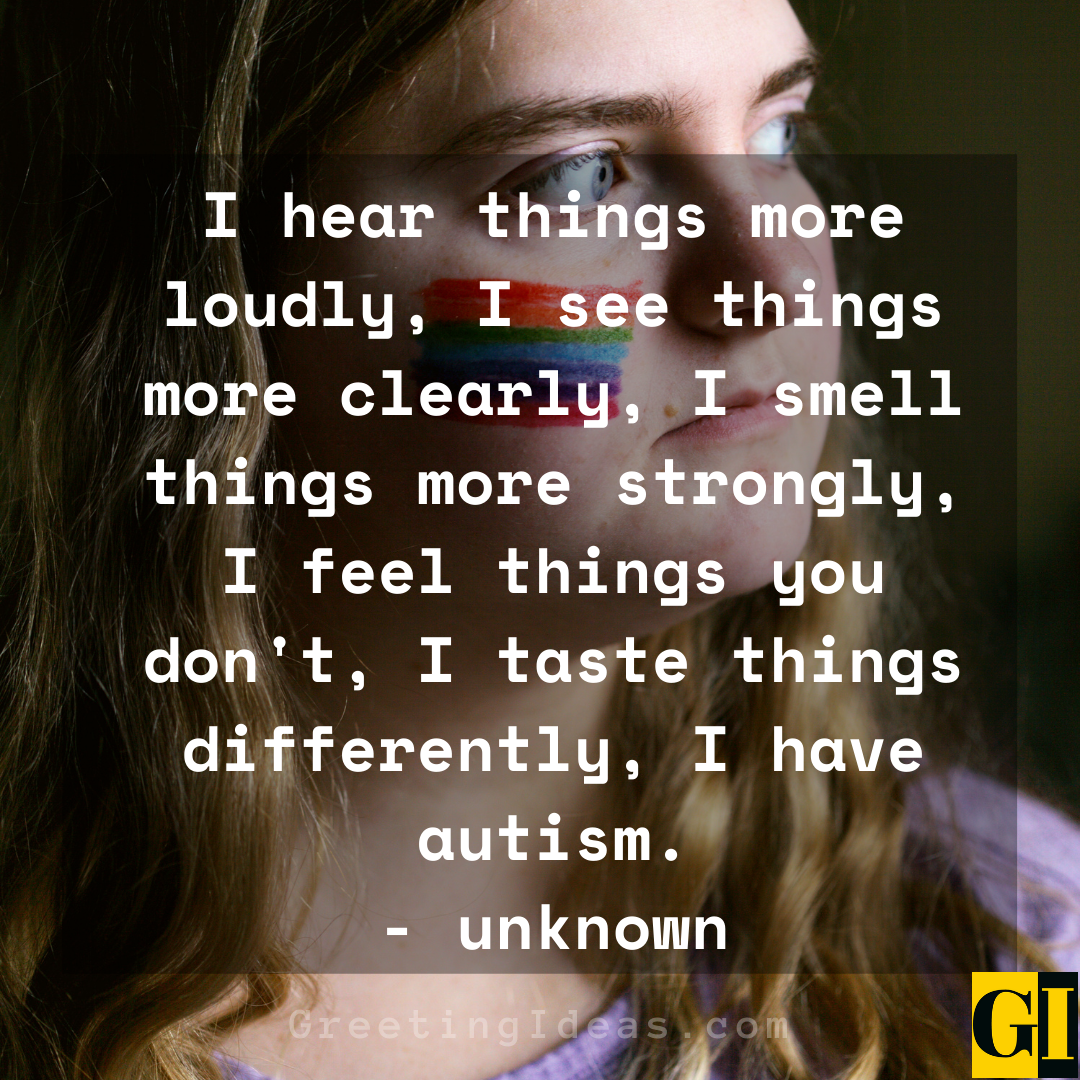 Autism Quotes Greeting Ideas 3 4