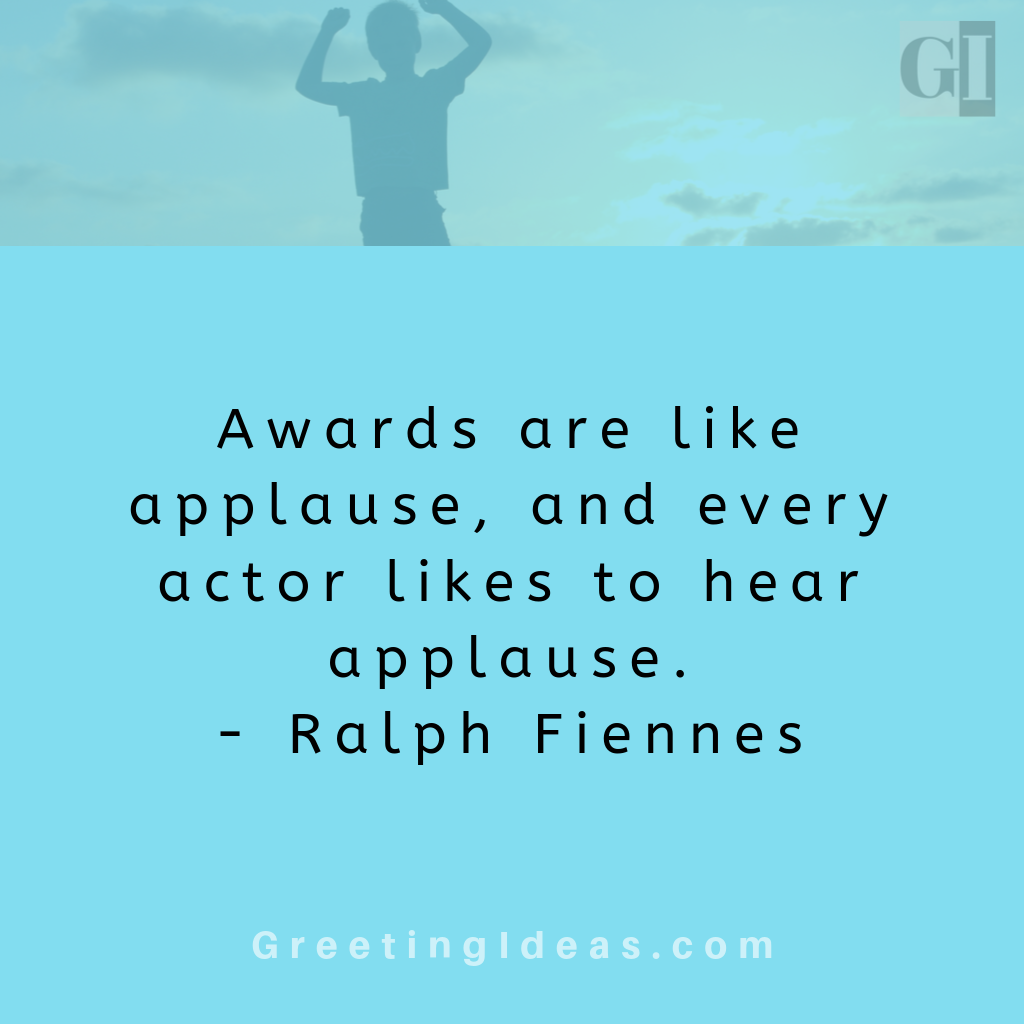 Best Award Quotes and Award Sayings: Famous Quotes on Awards