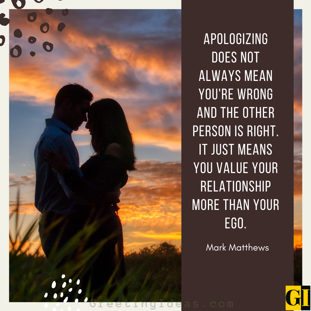 40 Heartfelt Apologetic Quotes For Girlfriend And Boyfriend