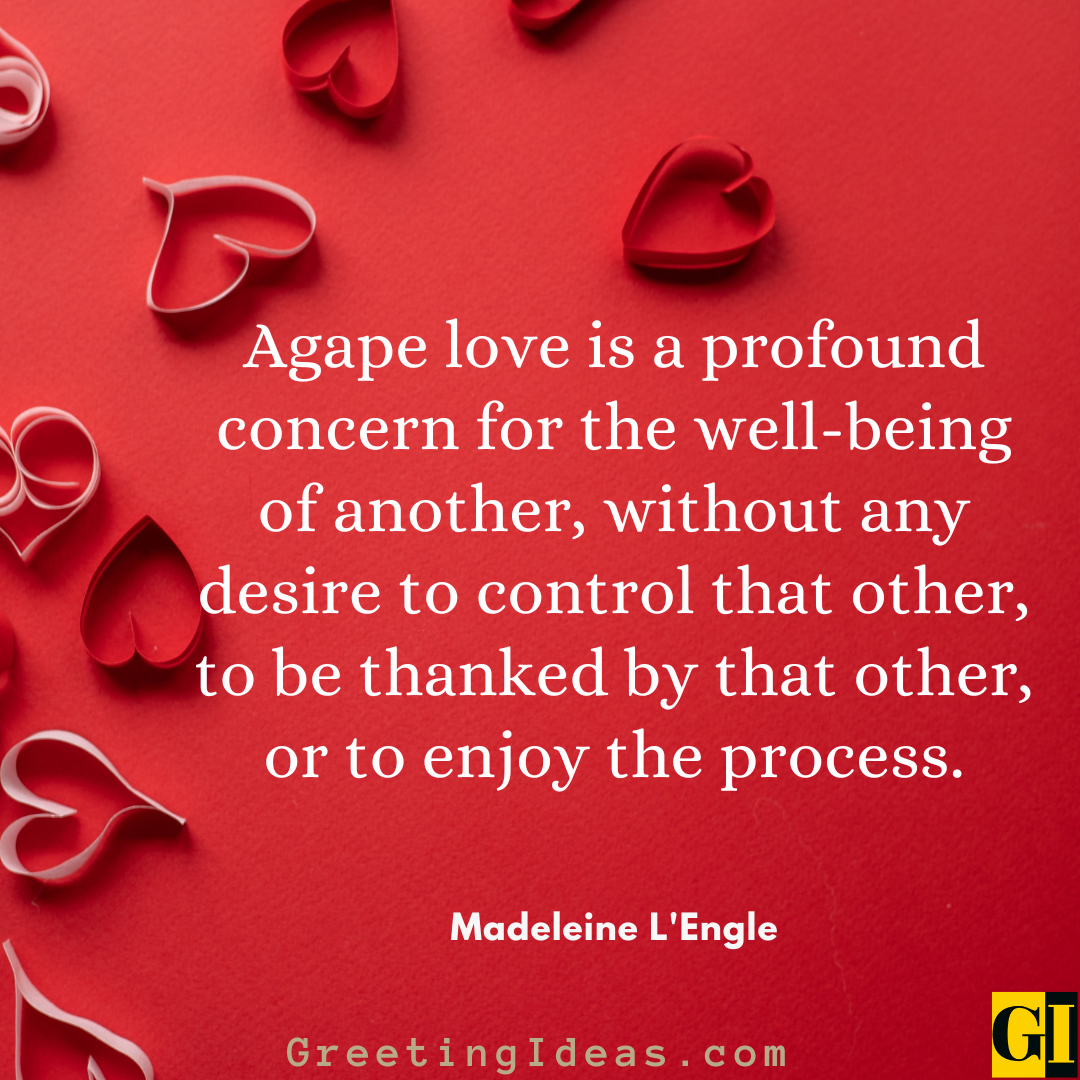 20 Best Spiritual Agape Love Quotes And Sayings