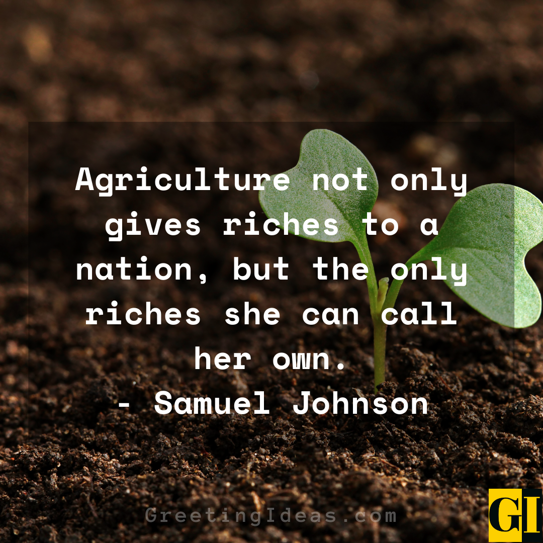 Agriculture Quotes Greeting Ideas 2