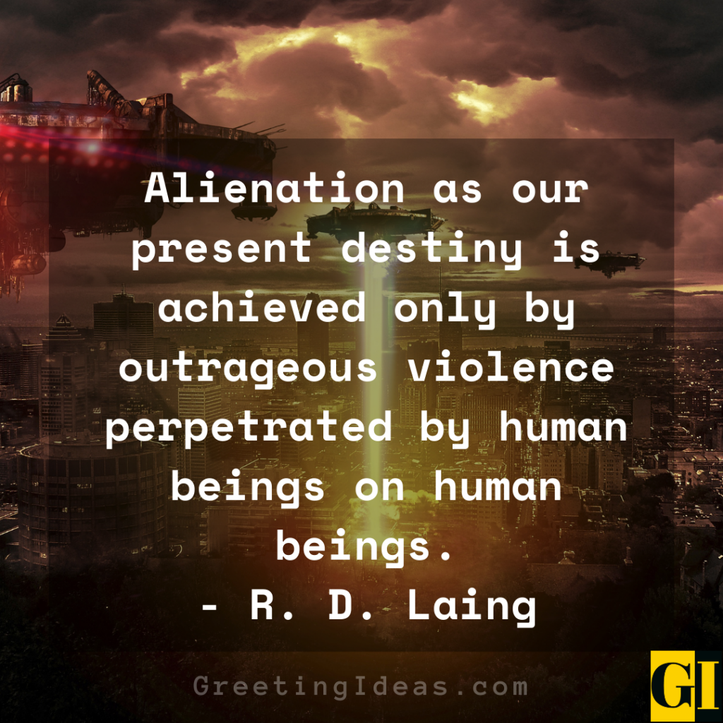 Popular Alienation Quotes on Loneliness and Isolation