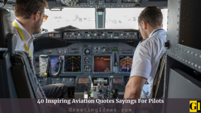 40 Inspiring Aviation Quotes Sayings For Pilots