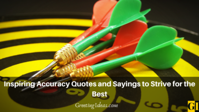 60 Inspiring Accuracy Quotes And Sayings