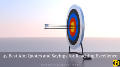 35 Best Aim Quotes Sayings For Reaching Excellence