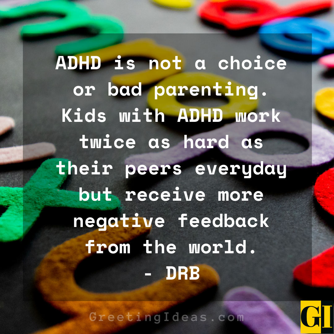 ADHD Quotes Greeting Ideas 5