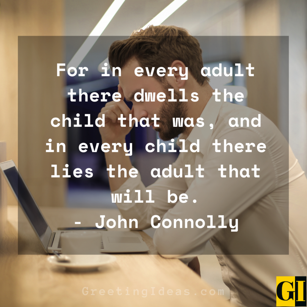 30 Best Journey from Childhood to Adulthood Quotes Sayings