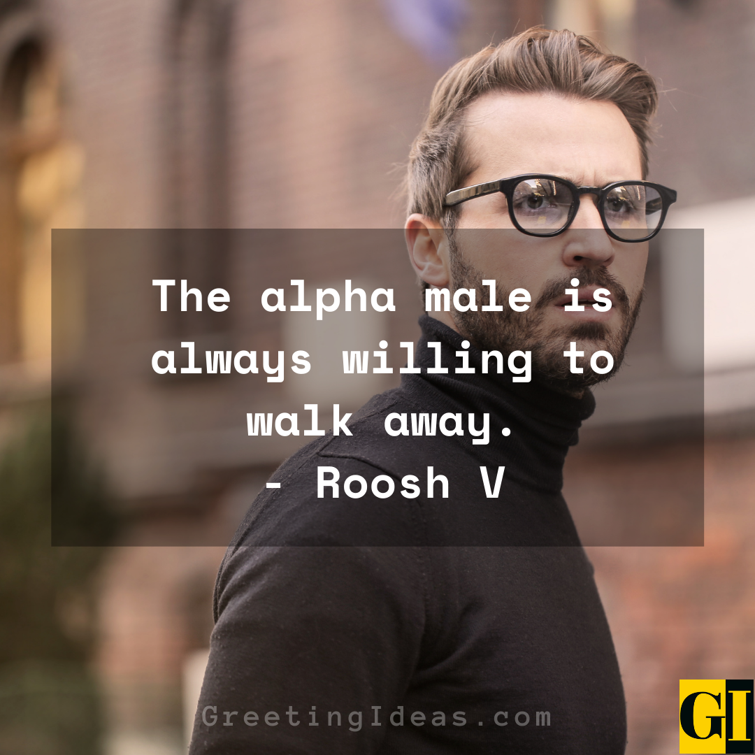 Alpha Male Quotes Greeting Ideas 1