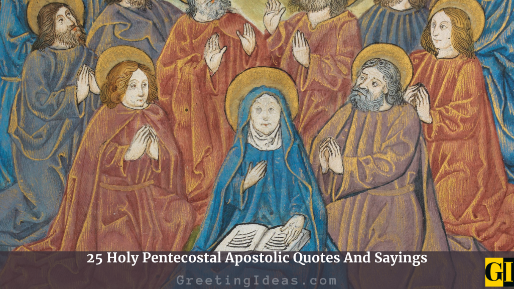 Apostolic Quotes