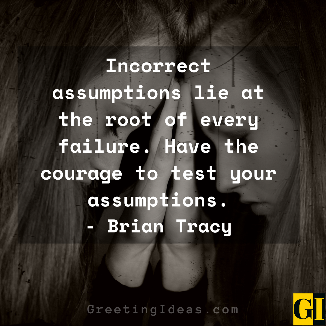 Assumptions Quotes Greeting Ideas 5