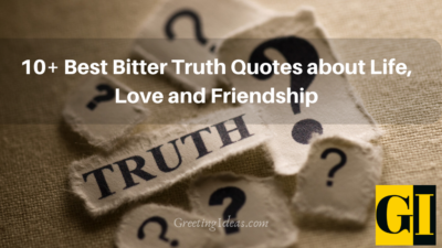 Best Bitter Truth Quotes about Life, Love and Friendship