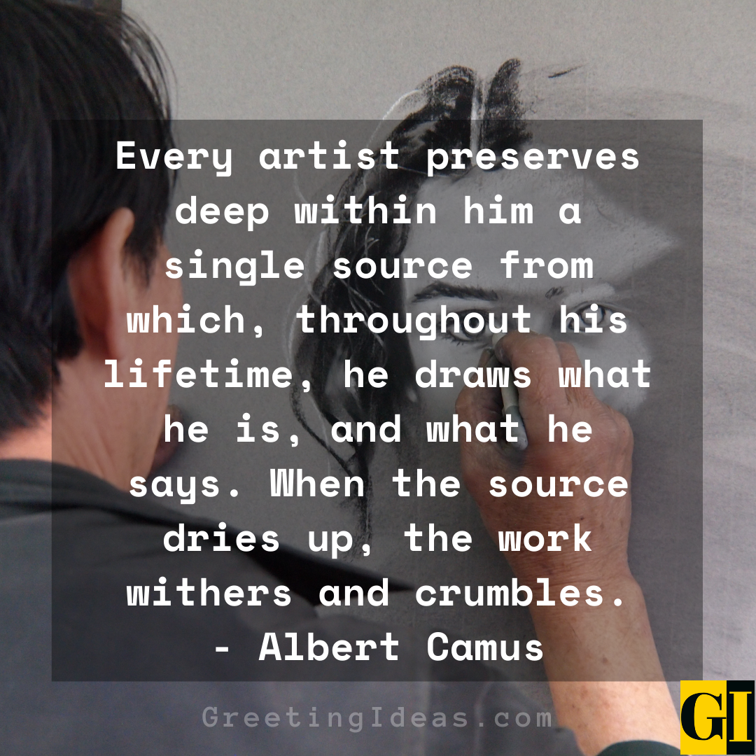 Artists Quotes Greeting Ideas 6