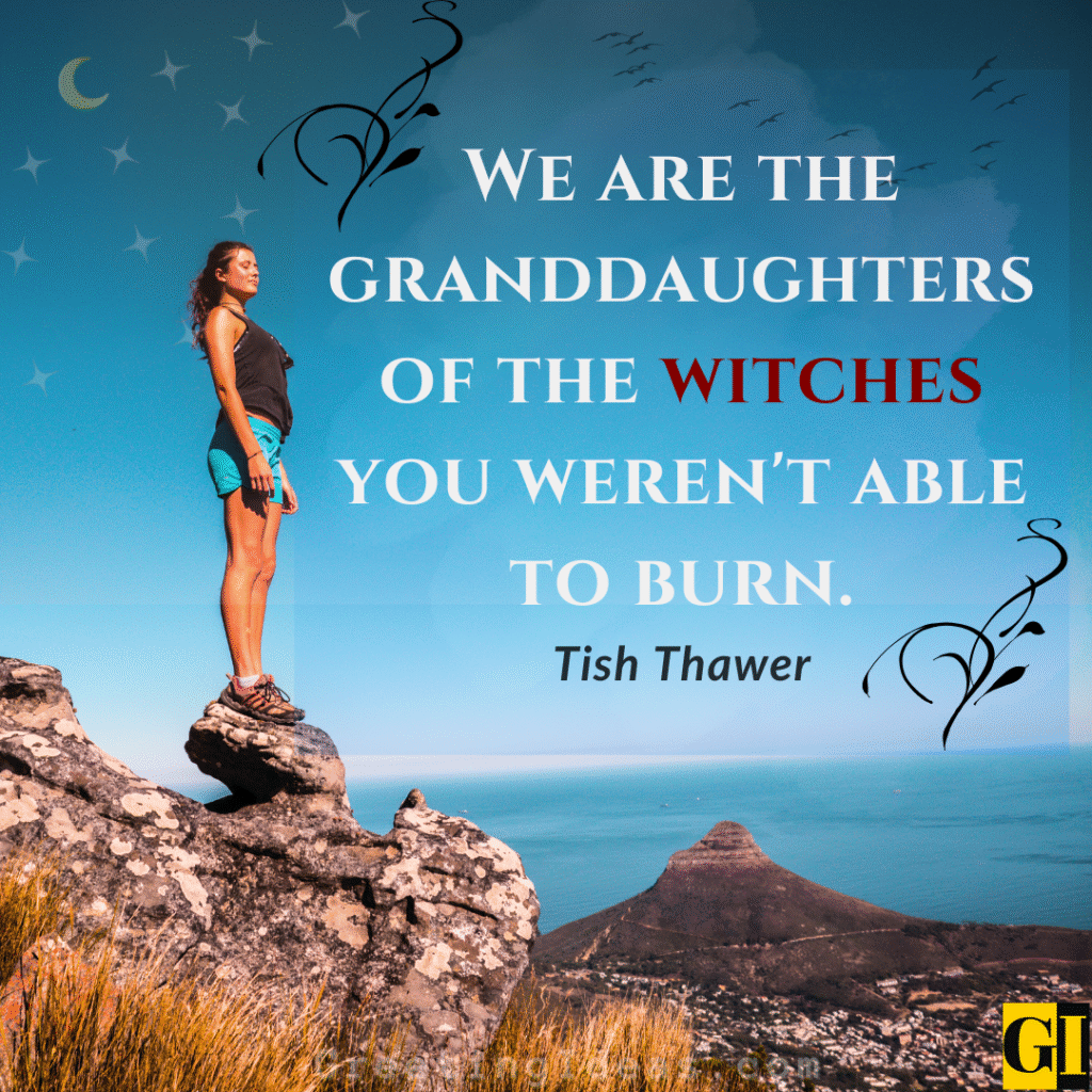 black magic quotes witches granddaughters tish thawer