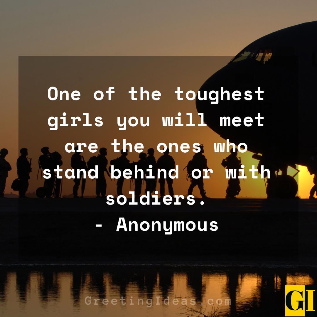 Strong And Proud Army Wife Quotes And Sayings