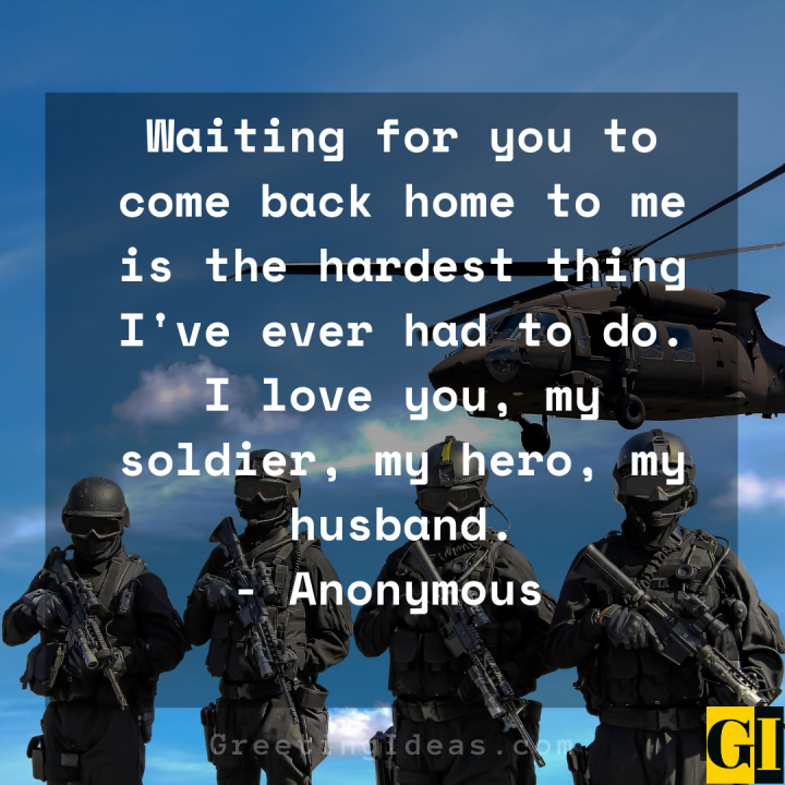 10 Strong and Proud Army Wife Quotes and Sayings
