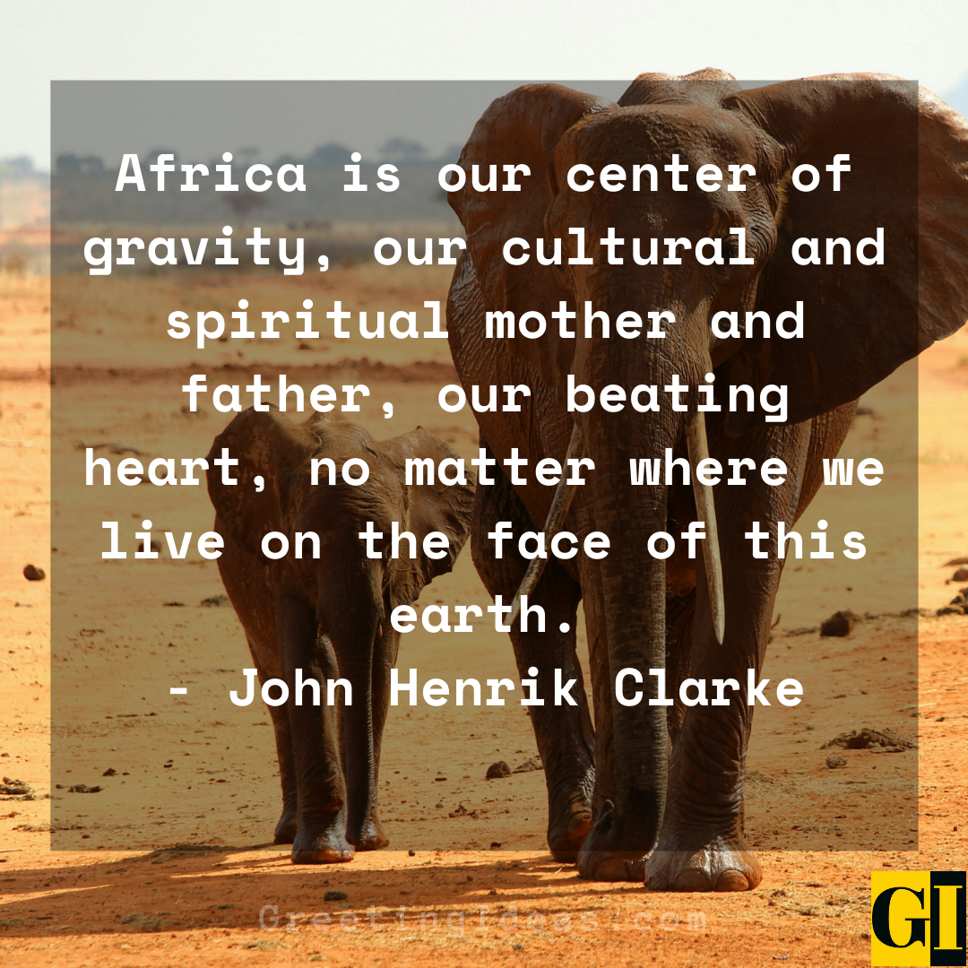 Africa Quotes Greeting Ideas 2