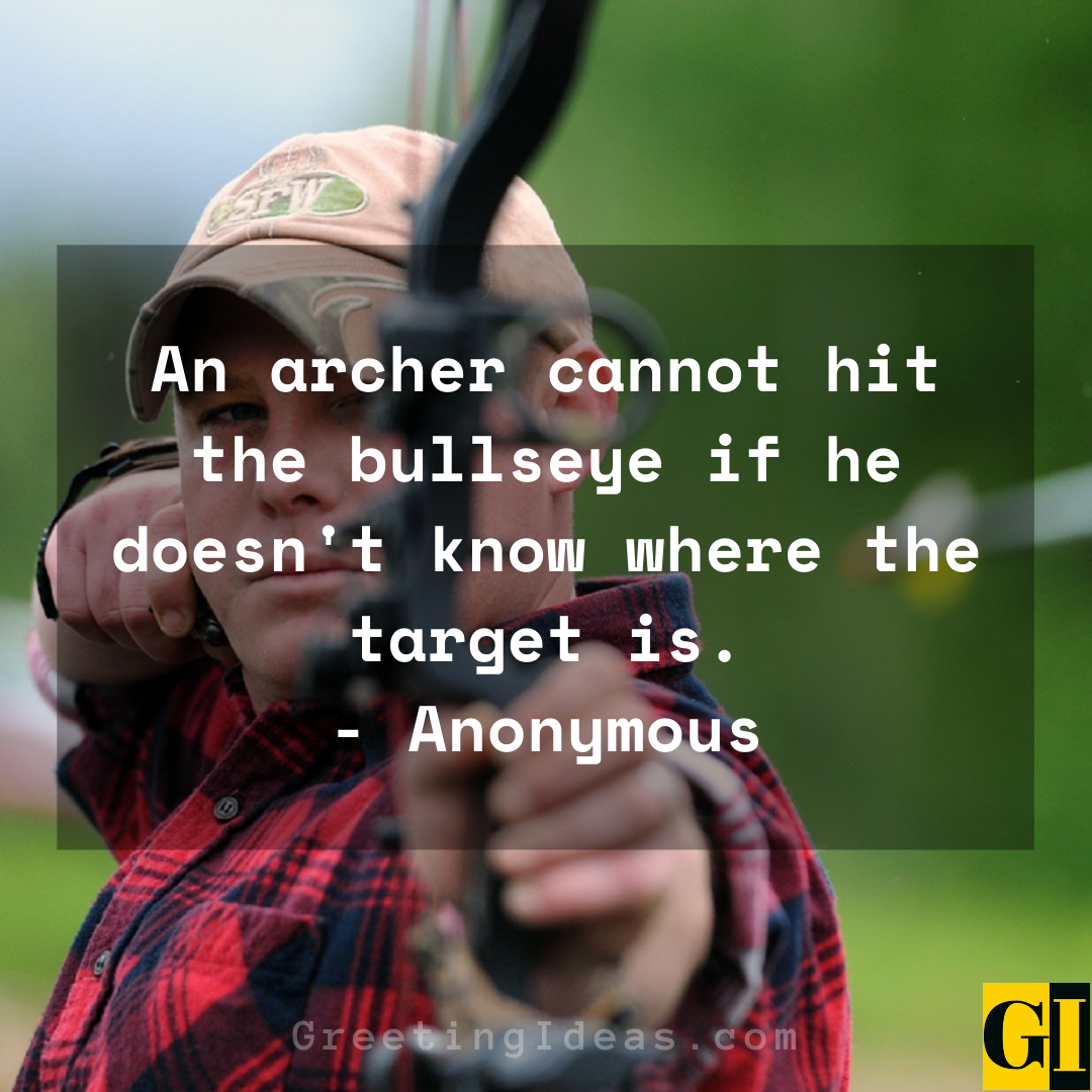 Archery Quotes Greeting Ideas 2