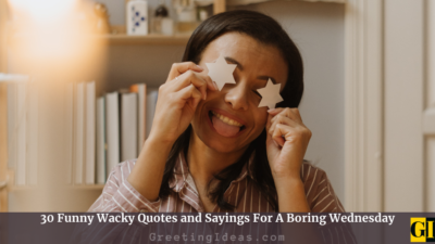 30 Funny Wacky Quotes and Sayings For A Boring Wednesday