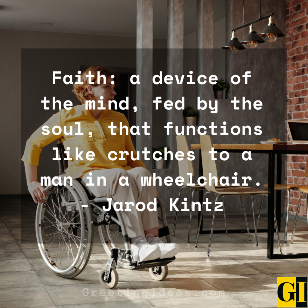20 Positive and Inspirational Wheelchair Quotes and Sayings