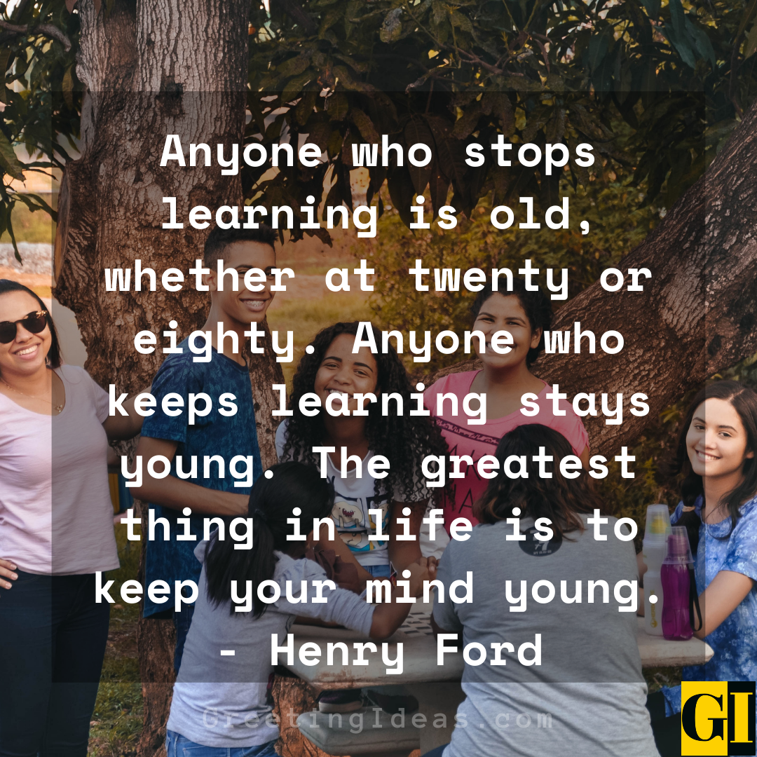 Young Quotes Greeting Ideas 2