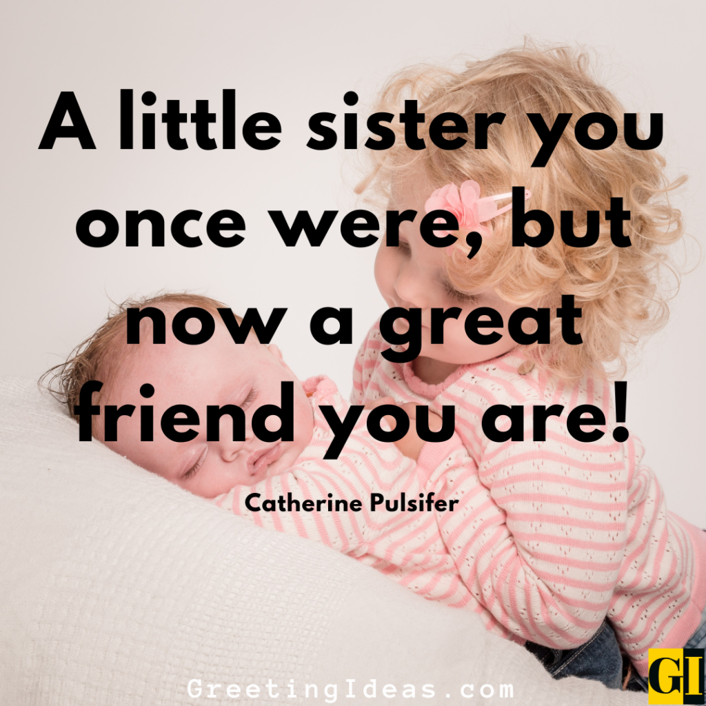 quotes about little sisters