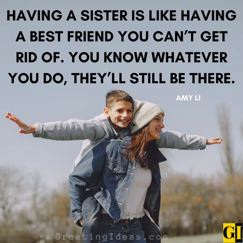 Younger Sisiter Quotes Images Greeting Ideas 4