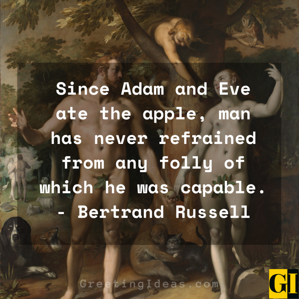 20 Famous Adam and Eve Quotes and Sayings