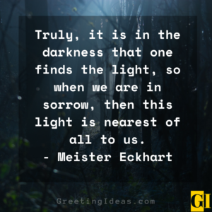 80 Meaningful Light and Darkness Quotes and Sayings