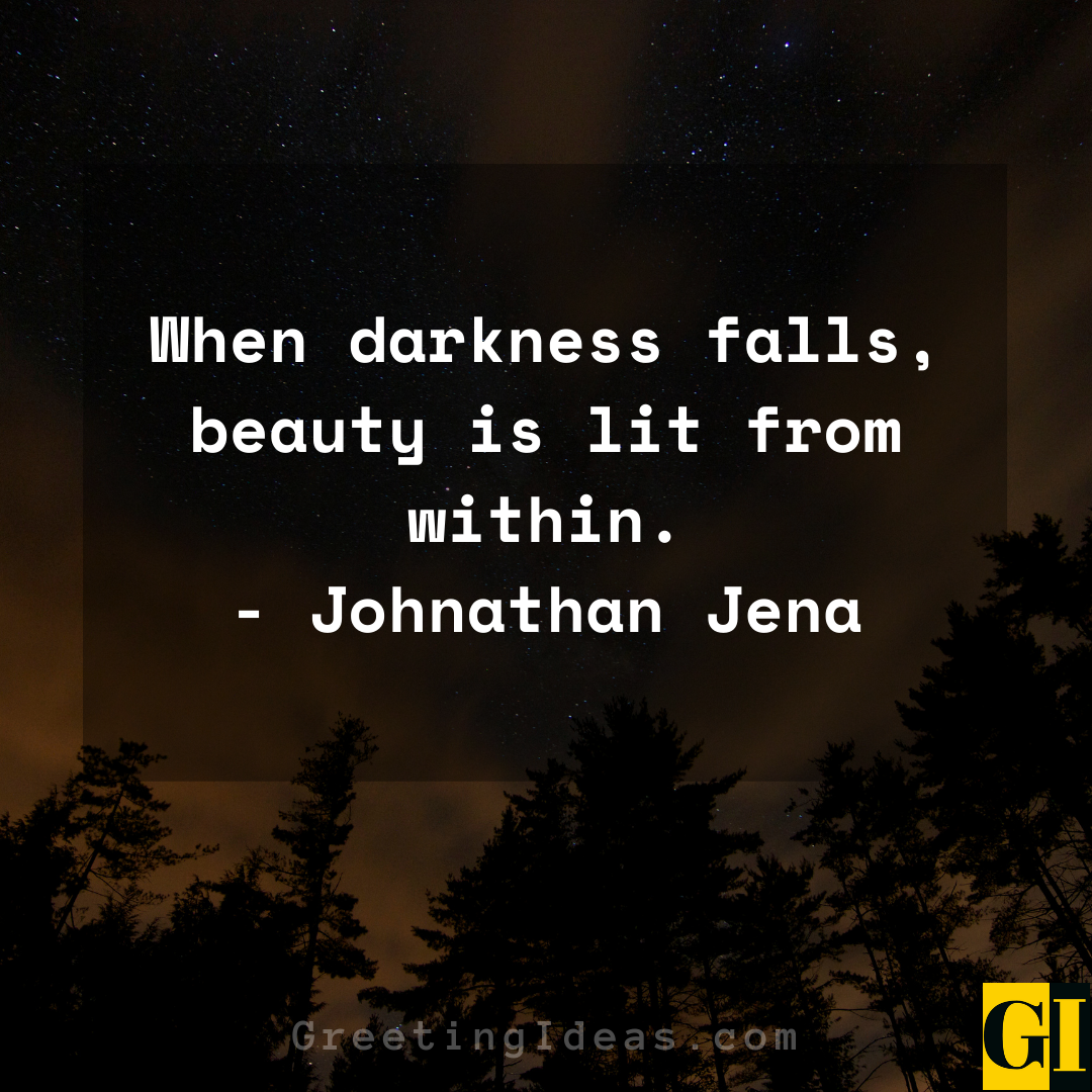 Darkness Quotes Greeting Ideas 6