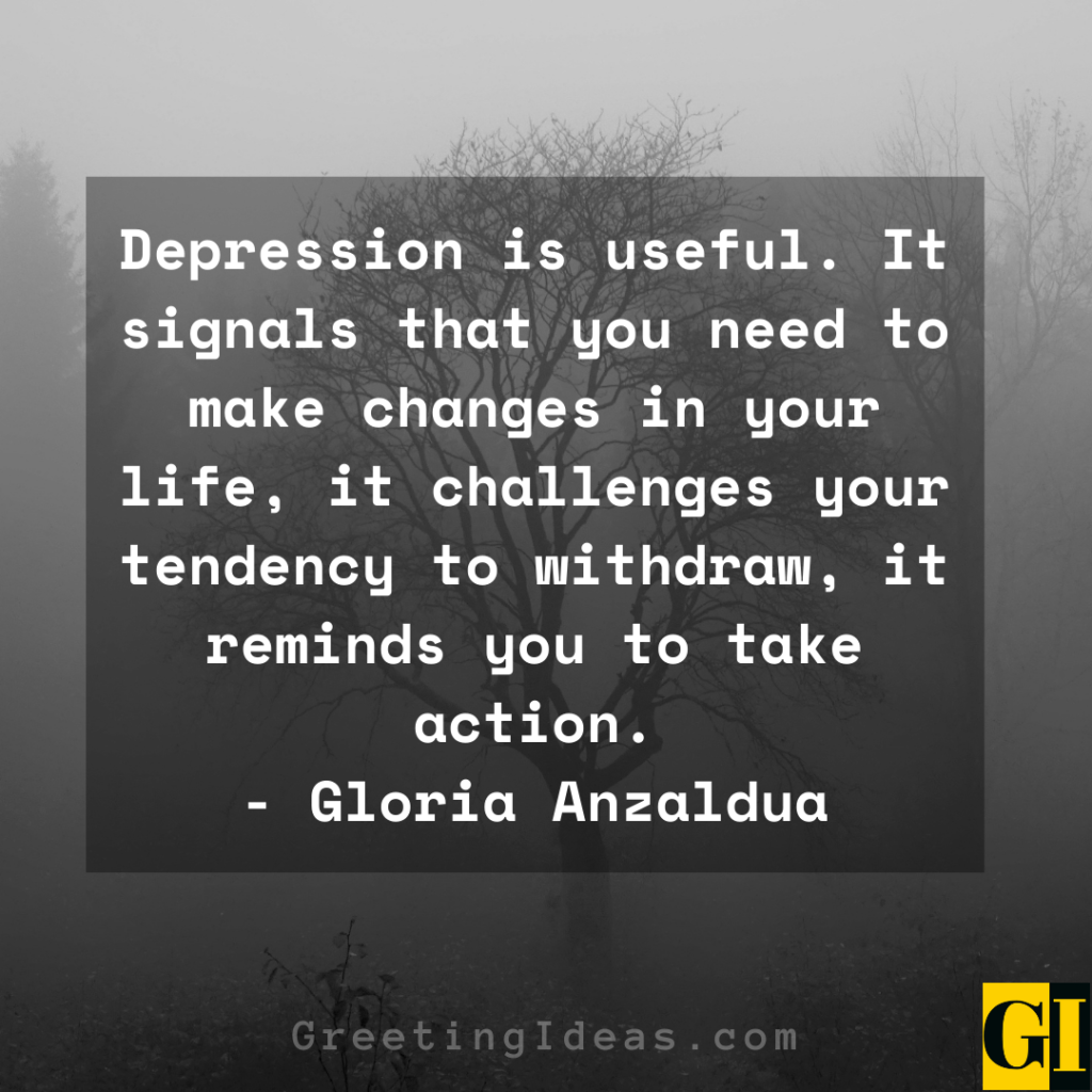 30 Overcoming And Fighting Depression Quotes Sayings On Life 3113