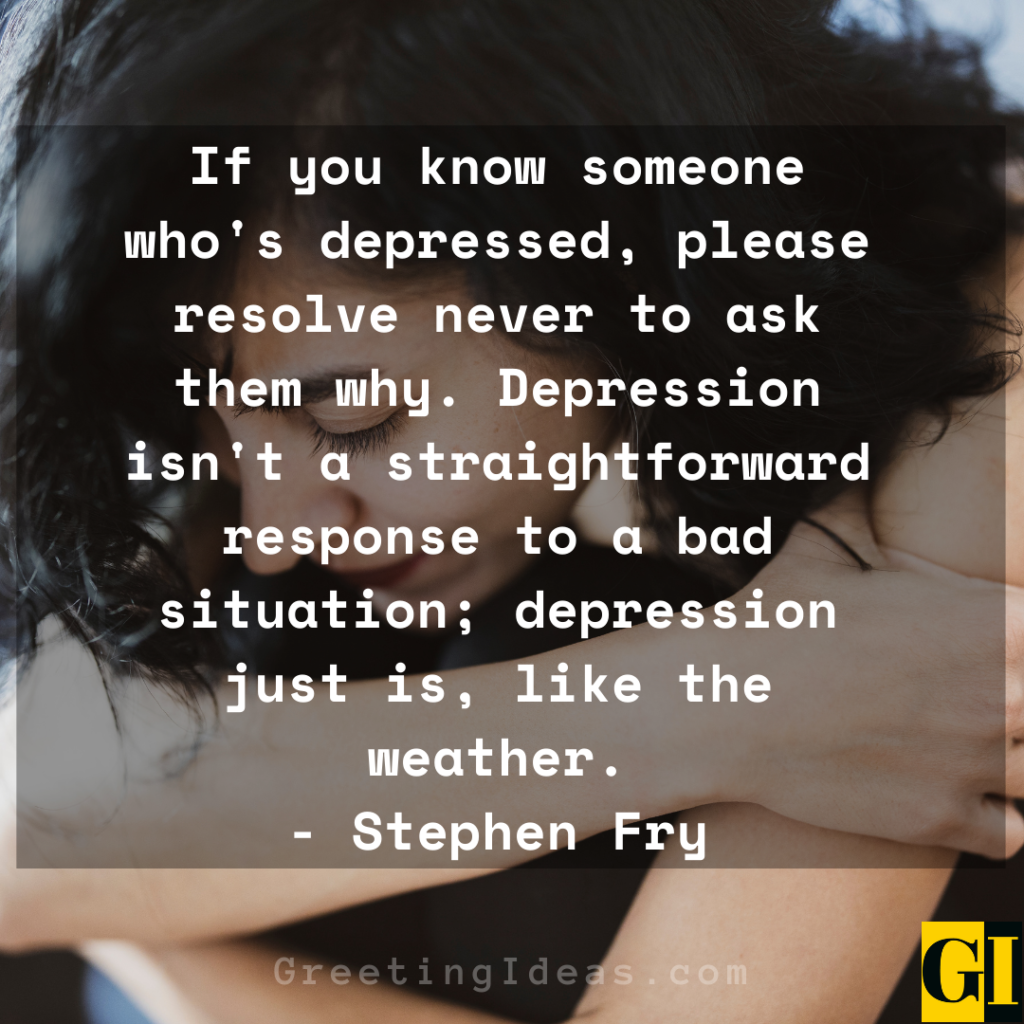 30 Overcoming And Fighting Depression Quotes Sayings On Life