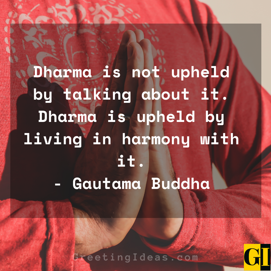 Dharma Quotes Greeting Ideas 1