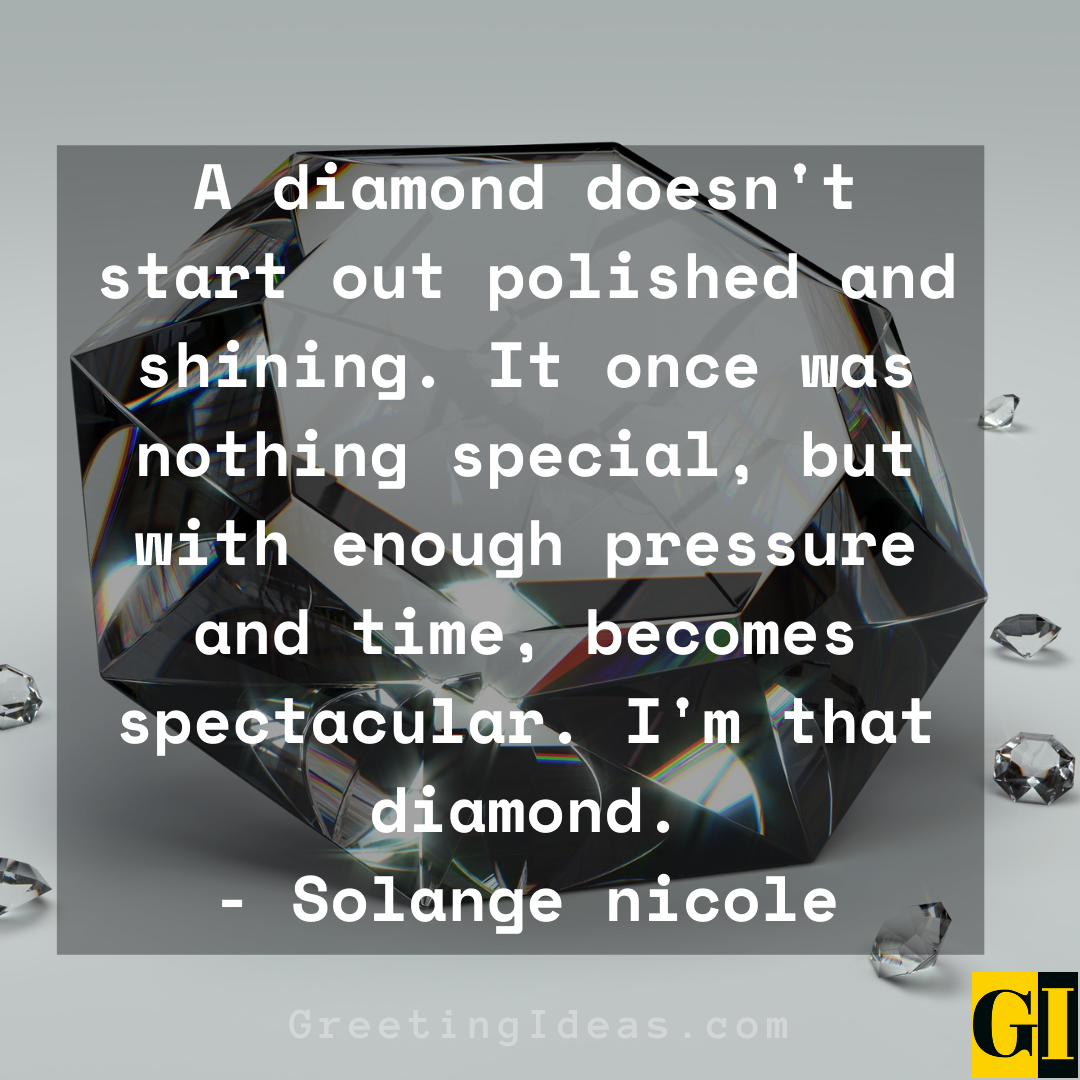 Diamond Quotes Greeting Ideas 2