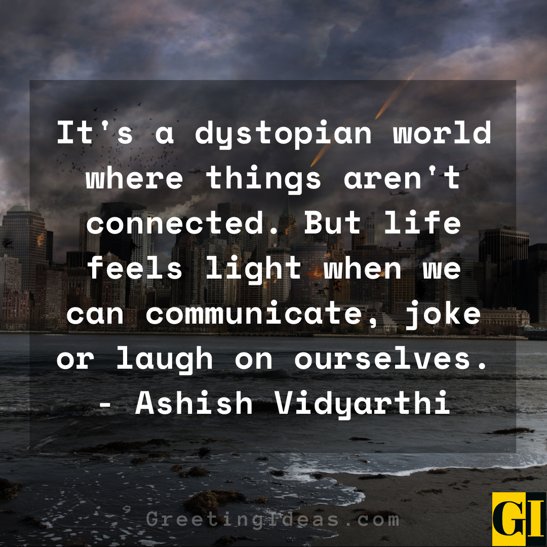 Dystopian Quotes Greeting Ideas 3