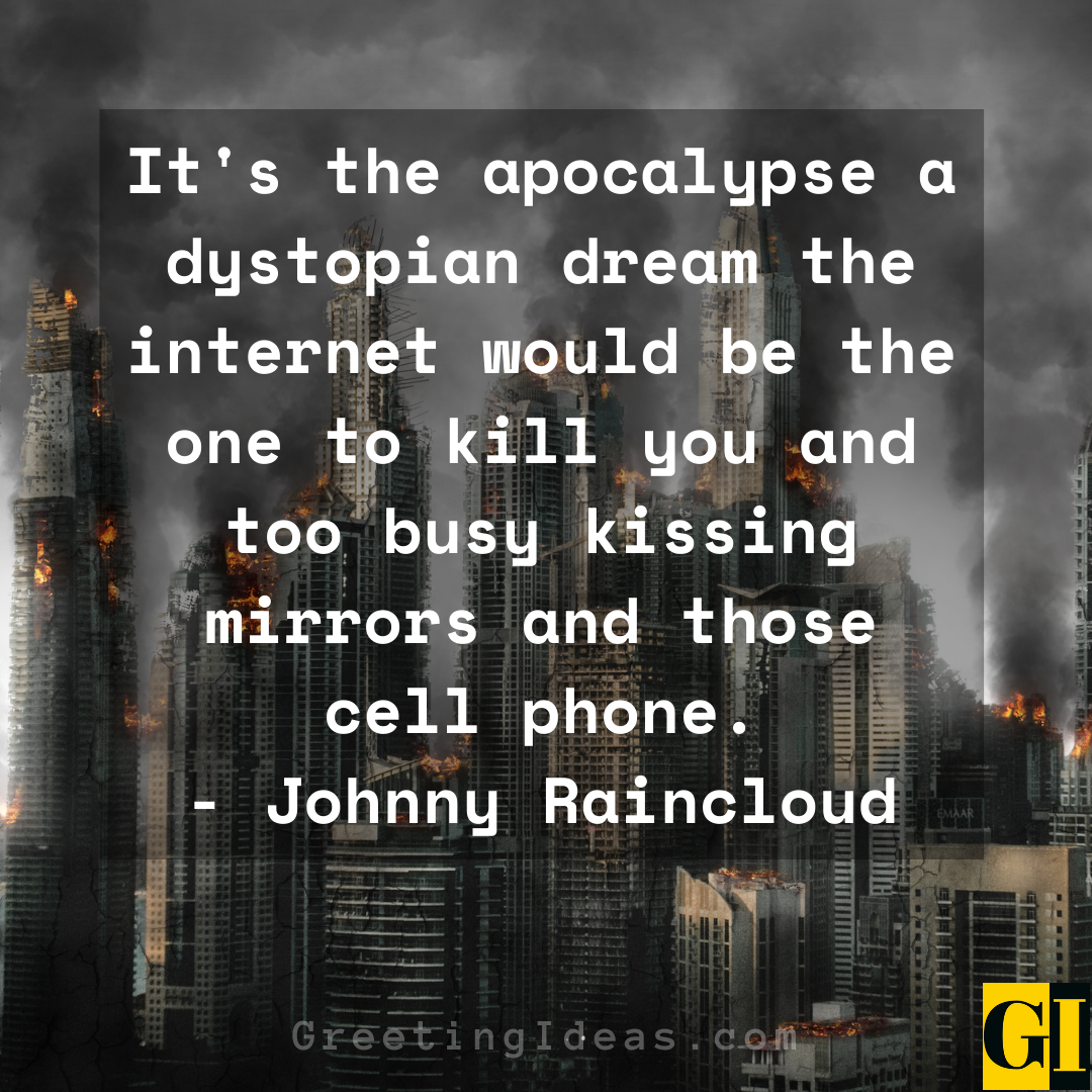 Dystopian Quotes Greeting Ideas 5