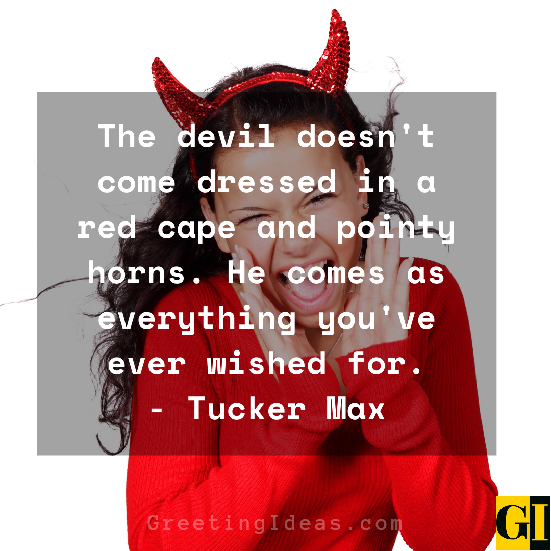 Devil Quotes Greeting Ideas 4
