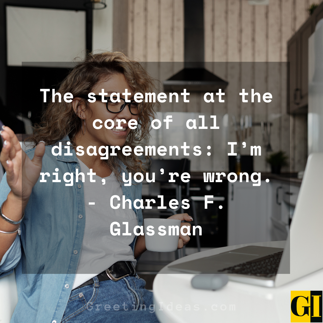 Disagreement Quotes Greeting Ideas 4