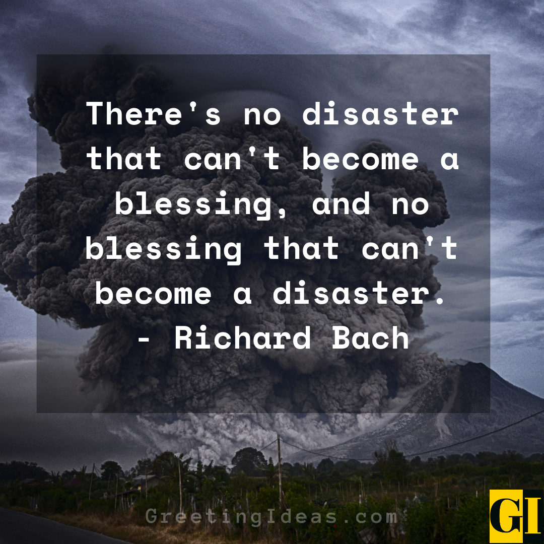 Disaster Quotes Greeting Ideas 4