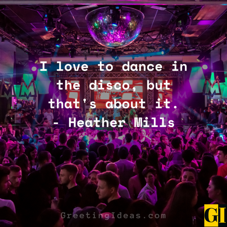 55 Inspirational and Famous Disco Quotes and Sayings