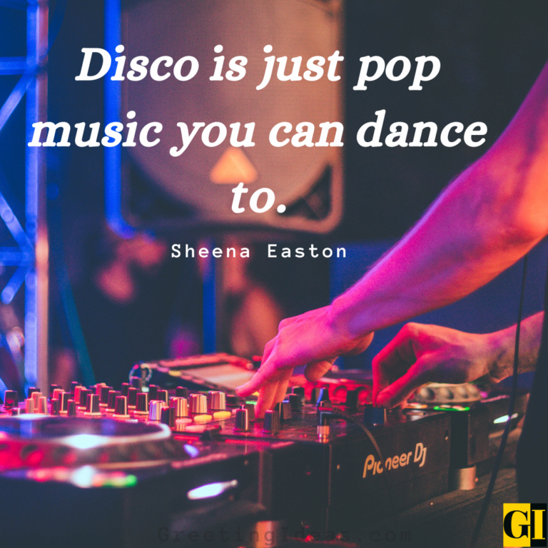 55 Inspirational and Famous Disco Quotes and Sayings