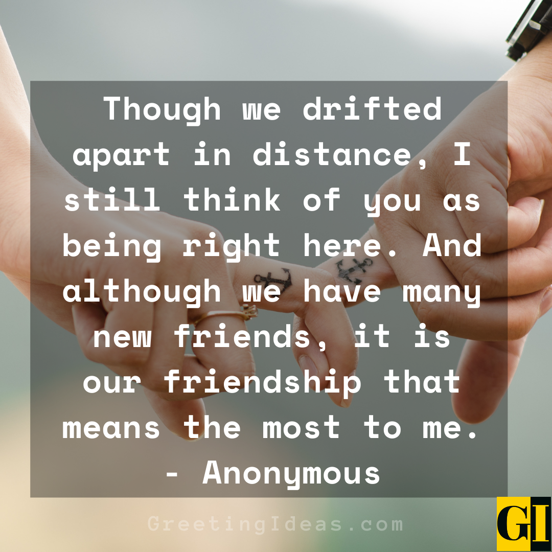 Drifting Apart Quotes Greeting Ideas 1